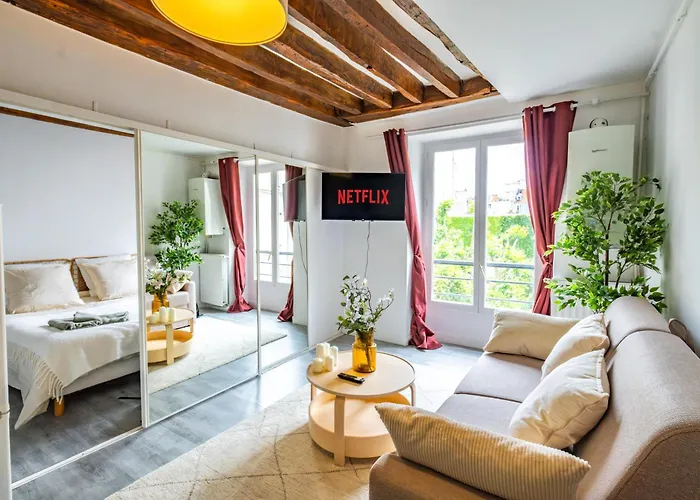 Lägenhet Peaceful Flat In Montorgueil Paris
