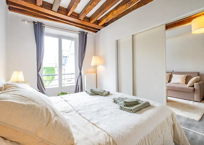 Peaceful Flat In Montorgueil Lägenhet *