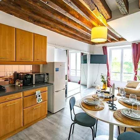 Peaceful Flat In Montorgueil Apartmán